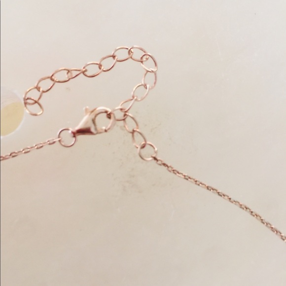Anthropologie Rose gold  necklace - Picture 3 of 4